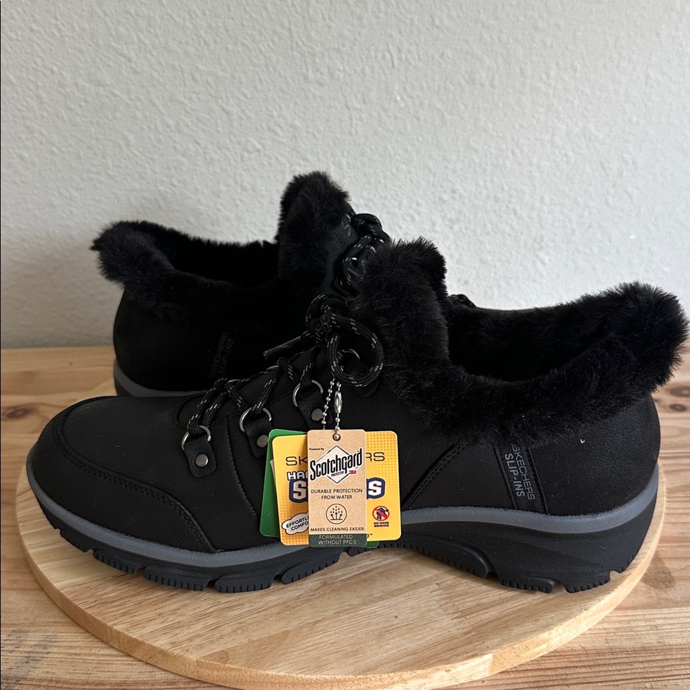 Skechers Hands Free Slip-Ins Womens Easy Going Fall Adventure Flat Heel Winter - Picture 3 of 7